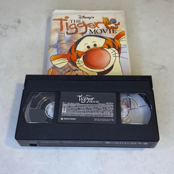 The Tigger Movie Vhs Winnie The Pooh - Picture 1 of 2